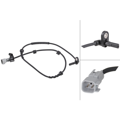 ABS-sensor voorzijde, links of rechts voor Chevrolet Aveo Hatchback 1.3 D