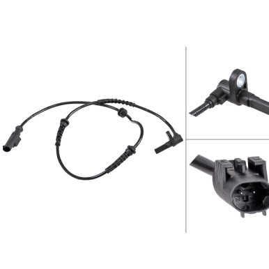 ABS-sensor voorzijde, links of rechts voor Fiat 500l 1.3 D Multijet