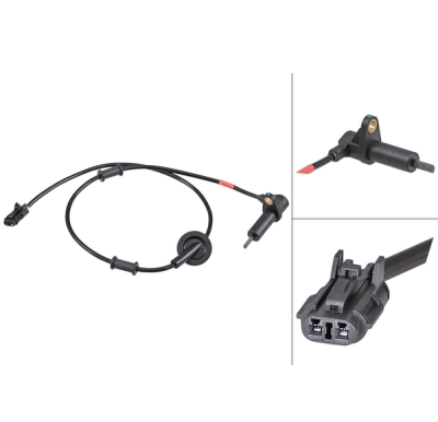 ABS-sensor achterzijde, rechts voor Hyundai Accent type 1 1.5 I 16v