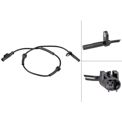 ABS-sensor achterzijde, links of rechts voor Lada Kalina Hatchback 1.6