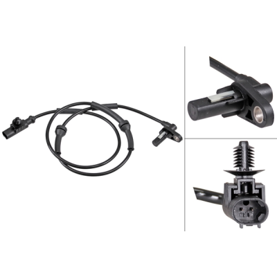 ABS-sensor voorzijde, links of rechts voor Lada Priora Hatchback 1.6