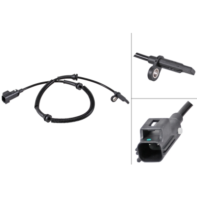 ABS-sensor achterzijde, links of rechts voor Land Rover Discovery Sport 2.0 4x4