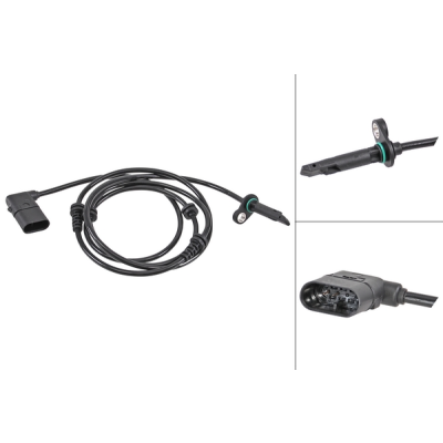 ABS-sensor voorzijde, links voor Mercedes-benz C-klasse Cabriolet (a205) C 200 EQ Boost 4-matic