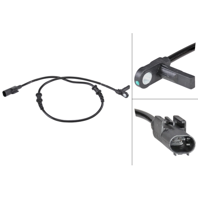 ABS-sensor voorzijde, links of rechts voor Mercedes-benz Sprinter 3,5-t Bus (906) 319 Cdi / Bluetec 4x4 (906.731, 906.733, 906.735)