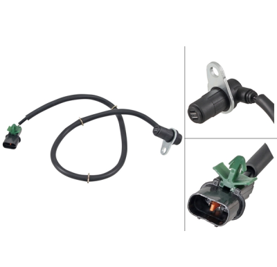 ABS-sensor achterzijde, links voor Mitsubishi Pajero type 4 Van 3.2 Td 4wd