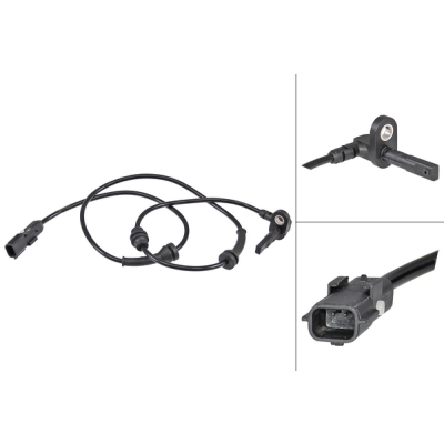 ABS-sensor achterzijde, links of rechts voor Nissan Nv400 Open Laadbak/ Chassis Dci 125 [rwd]