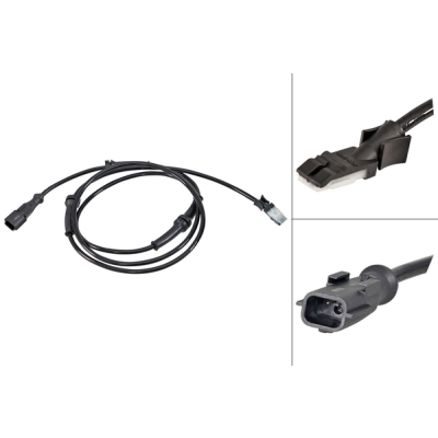 ABS-sensor achterzijde, rechts voor Renault Kangoo Express Z.e.