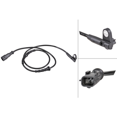 ABS-sensor achterzijde, links of rechts voor Renault Megane type 4 Grandtour 1.5 Dci 90