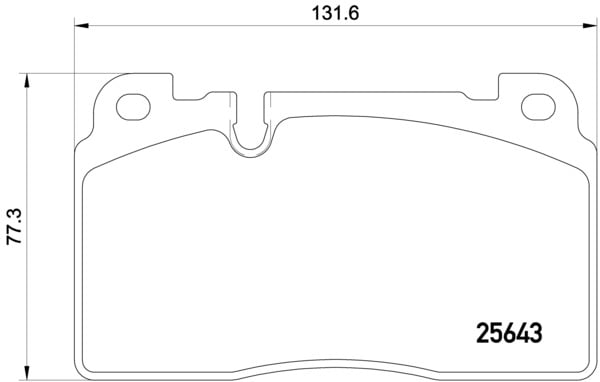 Remblokken voorzijde Brembo premium voor Audi Q5 2.0 Tfsi Quattro