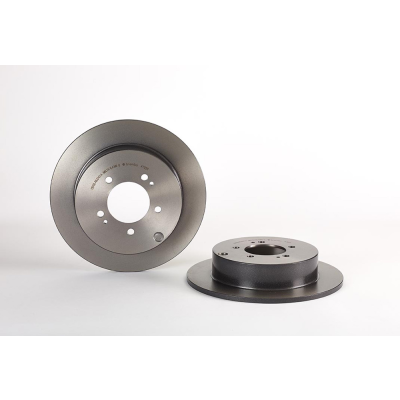 Citroen C-crosser 2.4 16v Set (2x) Remschijven achterzijde Brembo premium