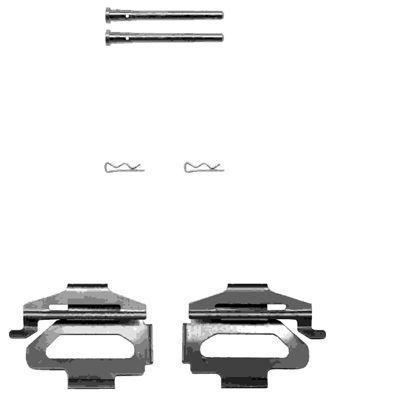 Remblok-montageset voorzijde voor Citroen Xm 3.0 V6