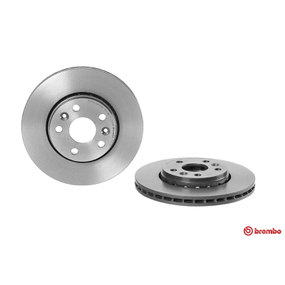 Renault Kangoo Express Z.e. Set (2x) Remschijven voorzijde Brembo premium