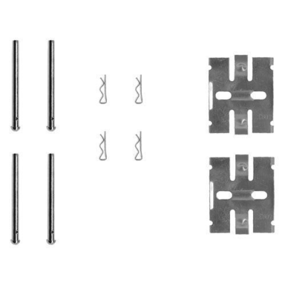 Remblok-montageset achterzijde voor Volvo 164 2.9 E