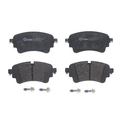 Remblokkenset achterzijde Brembo premium voor Audi A4 Avant 2.0 TFSI Mild Hybrid