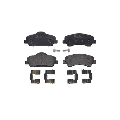 Remblokken voorzijde Brembo premium voor Citroen C-elysee 1.6 Vti 115
