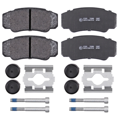 Remblokken achterzijde standaard kwaliteit voor Citroen Jumper Open Laadbak/ Chassis 2.5 Tdi 4x4