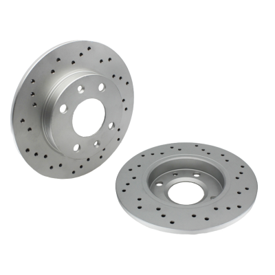 Fiat 124 1500 Set (2x) remschijven achterzijde Brakemax Sport