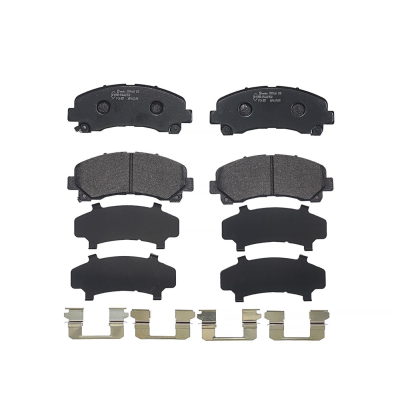 Remblokken voorzijde Brembo premium voor Isuzu D-max type 2 Open Laadbak/ Chassis 2.5 Crdi 4wd