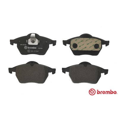 Remblokken voorzijde Brembo premium voor Opel Vectra B 1.8 I 16v