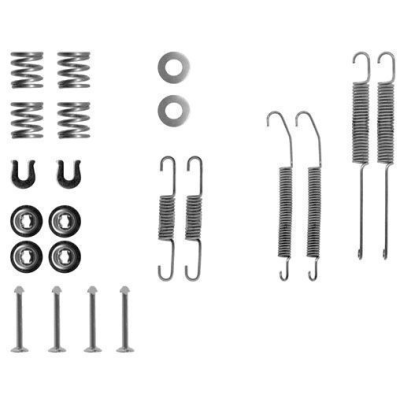 Nissan 100 Nx 1.6 Remschoen -montageset achterzijde