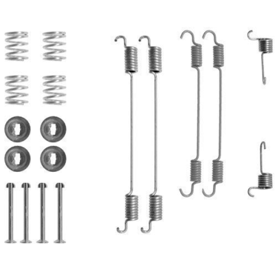 Citroen C3 II 1.0 Vti 68 Remschoen -montageset achterzijde