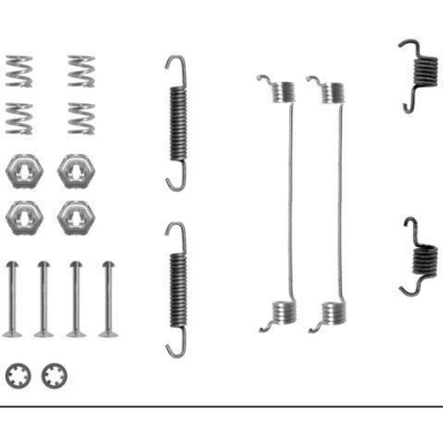 Citroen Xsara Hatchback/van 1.4 Lpg Remschoen -montageset achterzijde