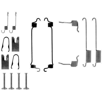 Ford Fiesta Bestelwagen Td 1.8 Remschoen -montageset achterzijde