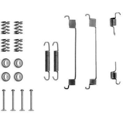 Lancia Delta II 1.4 I.e. (836af, 836ah) Remschoen -montageset achterzijde