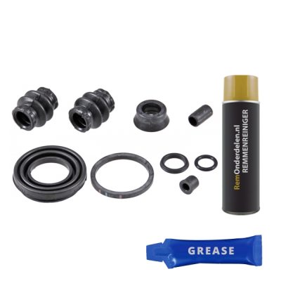 Reparatieset, remklauw achterzijde, links of rechts voor Renault Megane type 3 Grandtour 1.5 Dci