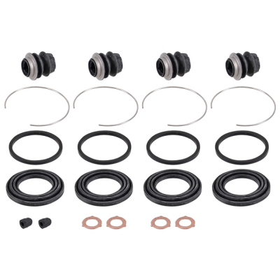 Reparatieset, remklauw voorzijde, links of rechts voor Toyota Avensis Liftback 2.0 