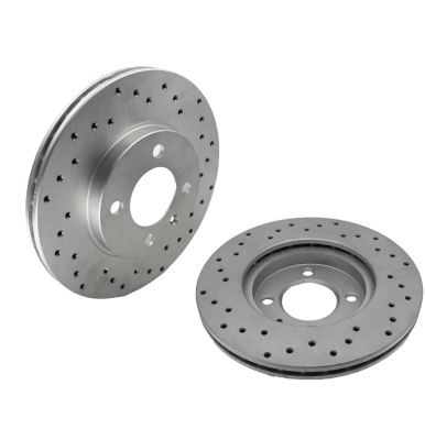 Set (2x) remschijven voorzijde Brakemax Sport voor Citroen C3 type 3 1.2 VTi 82 LPG