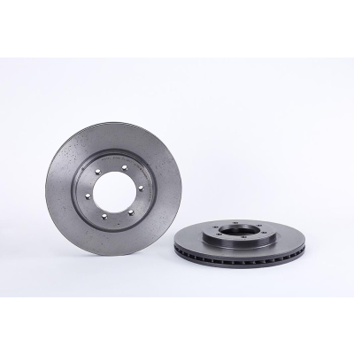 Set (2x) Remschijven voorzijde Brembo premium voor Daewoo Musso 2.3