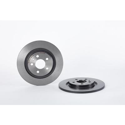 Set (2x) Remschijven achterzijde Brembo premium voor Lancia Phedra 2.2 D Multijet