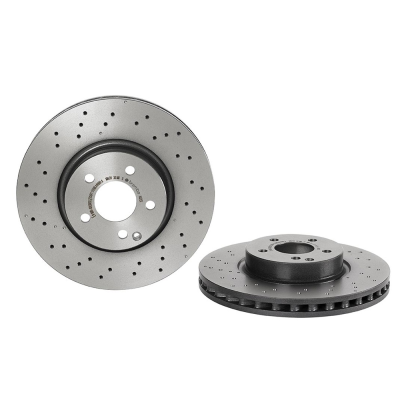 Set (2x) Remschijven voorzijde Brembo premium voor Mercedes-benz E-klasse T-model (s212) E 350 (212.256)