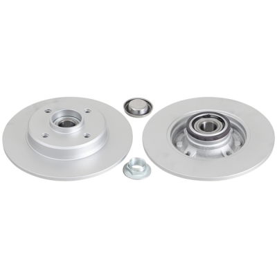 Set (2x) Remschijven achterzijde standaard kwaliteit voor Peugeot 208 type 1 1.6