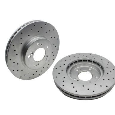 Set (2x) remschijven voorzijde Brakemax Sport voor Ssangyong Actyon Sports type 1 2.0 Xdi