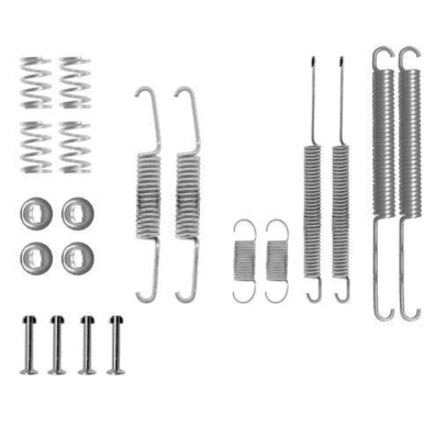 Remschoen -montageset achterzijde voor Audi 100 Avant 2.0 E