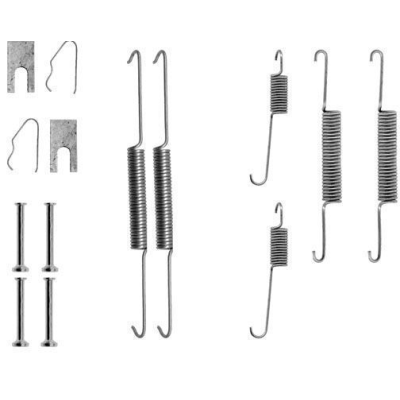 Remschoen -montageset achterzijde voor Bmw 5 (e28) M5