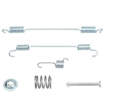 Remschoen -montageset achterzijde voor Dacia Duster 1.6 Sce 115 Lpg