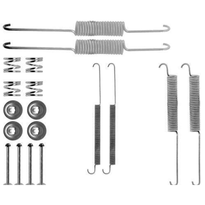 Remschoen -montageset achterzijde voor Isuzu Trooper type 1 Terreinwagen Open 2.2 D 