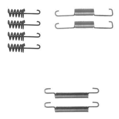 Remschoen -montageset parkeerrem achterzijde voor Mercedes-benz G-klasse (w463) G 300 Td (463.330, 463.331)