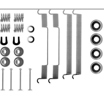 Remschoen -montageset achterzijde voor Nissan Bluebird Station Wagon 2.0 Lx