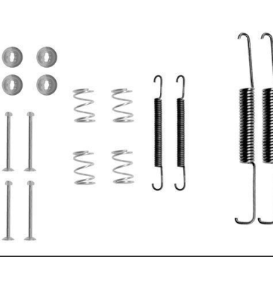 Remschoen -montageset achterzijde voor Opel Ascona A 1.6 N