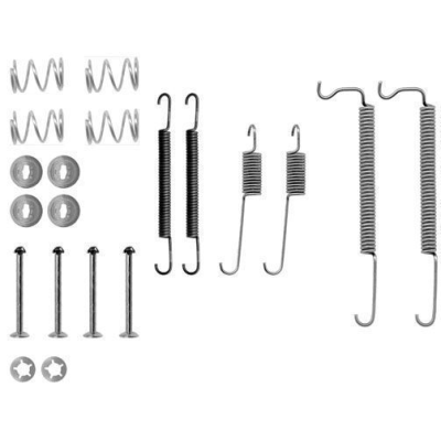 Remschoen -montageset achterzijde voor Opel Ascona C Hatchback 1.3 N