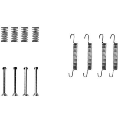 Remschoen -montageset parkeerrem achterzijde voor Opel Vectra A 2000 16v 4x4