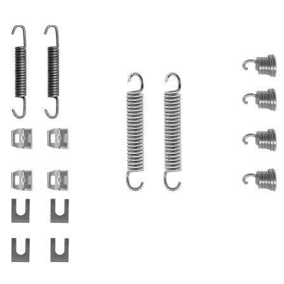 Remschoen -montageset achterzijde voor Peugeot 204 Break 1.3 D