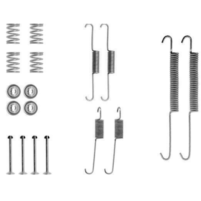 Remschoen -montageset achterzijde voor Peugeot 505 2.0