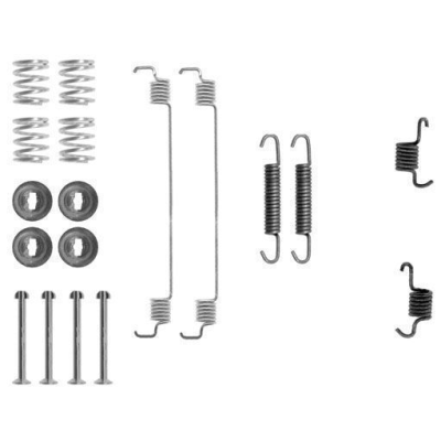 Remschoen -montageset achterzijde voor Renault Kangoo 1.6