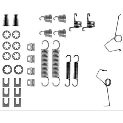 Remschoen -montageset achterzijde voor Renault Trafic Bus 2.2 4x4