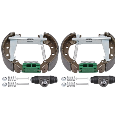 Remschoenset achterzijde inclusief wielremcilinders voor Seat Cordoba 1.9 Sdi